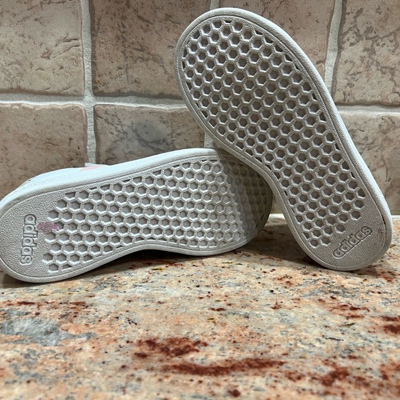 Adidas Kids Grand Court 2.0 White Sneakers - Picture 7 of 7